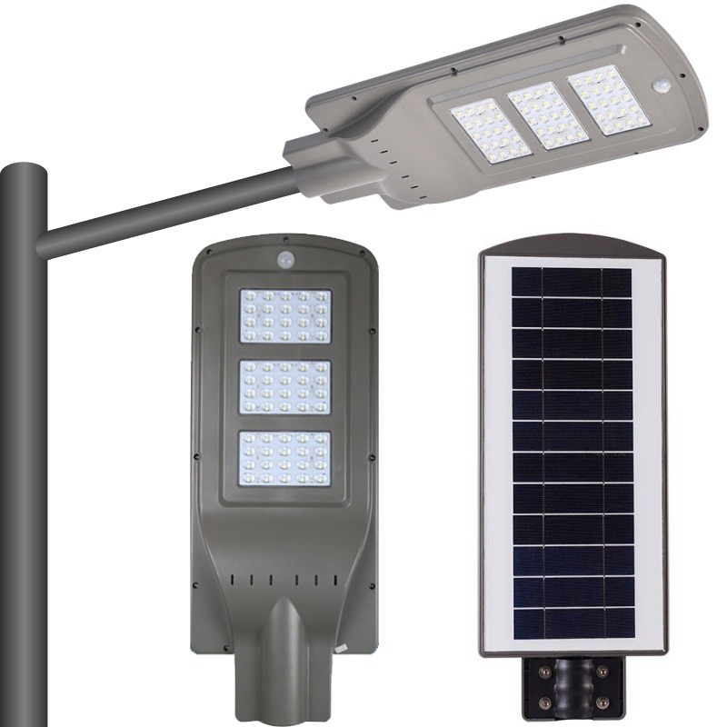 How does the integrated street light work