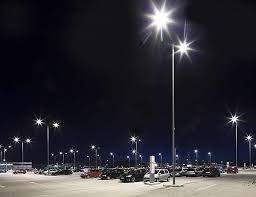 What are the specifications of high pole lights?